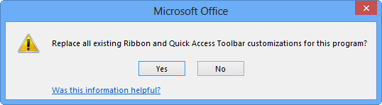 xuất, nhập các thay đổi với thanh ribbon trong powerpoint